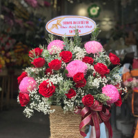 GIỎ HOA 044