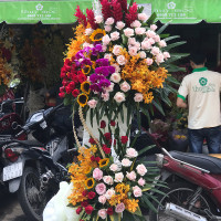 KỆ HOA CHÚC MỪNG 058